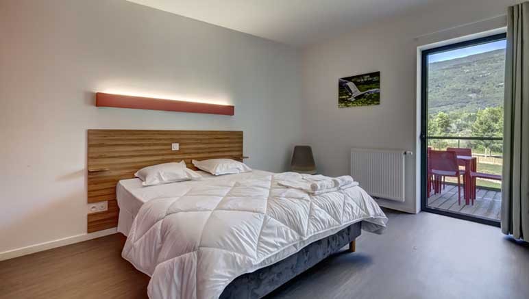 Vente privée Résidence Le Village des Oiseaux 3* – Chambre avec lit double ou lits simples