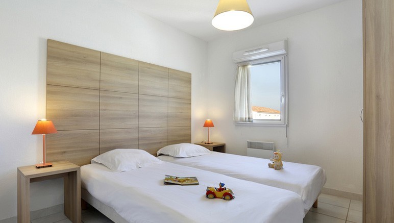 Vente privée Résidence 3* Cap Camargue – Chambre avec lits simples