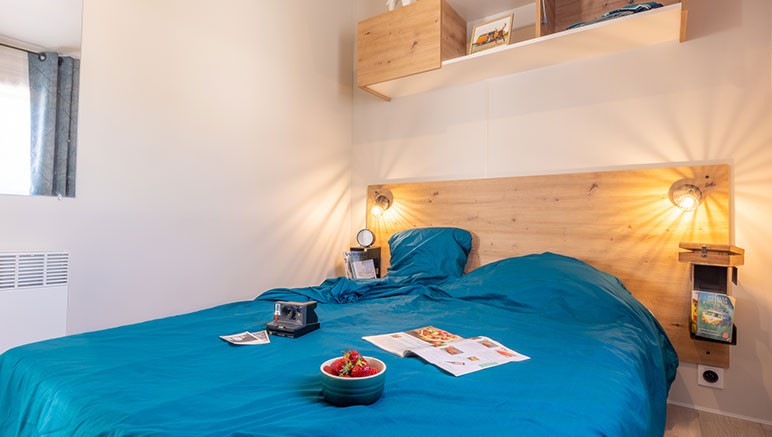 Vente privée Camping 4* Campilô – La chambre avec lit double