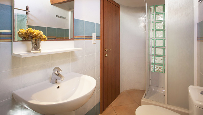 Vente privée Résidence Sognu di Rena – Salle de bain avec douche et WC