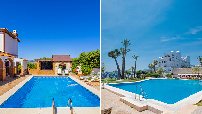 Vente privée Appartements & Villas en Andalousie – Les piscines extérieures collectives