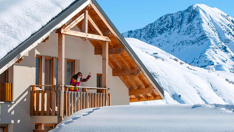 Vente privée Résidence 3* Les Chalets des Ecourts – Le confort des appartements équipés avec terrasse