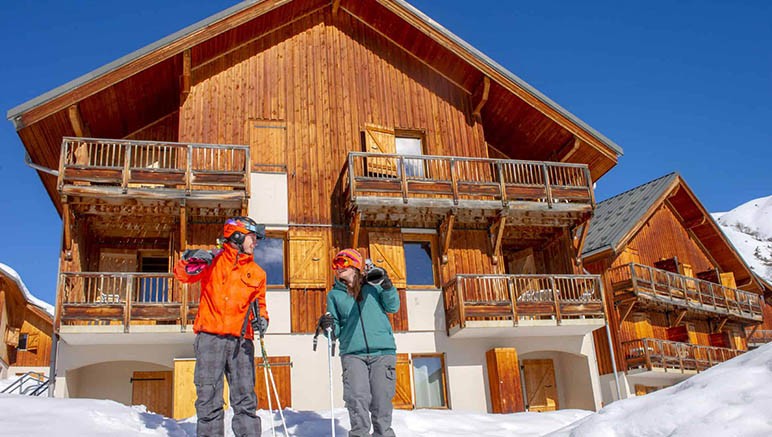 Vente privée Résidence 3* Les Chalets des Marmottes – Vous séjournerez dans la Résidence 3* Les Chalets des Marmottes