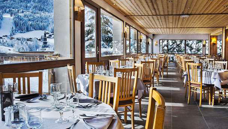 Vente privée Hôtel 3* Alpen Roc - La Clusaz – Le restaurant de l'hôtel