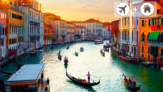 Vente privée : Venise : escapade amoureuse en 4*