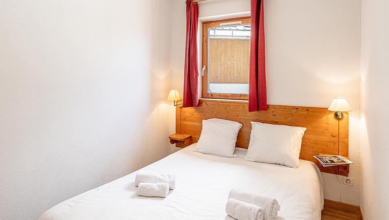 Vente privée Résidence Les Fermes de Saint Sorlin – Chambre avec lit double