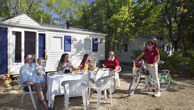 Vente privée Camping 5* Domaine de la Paille Basse – Les mobil-homes du camping