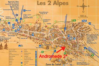 Vente privée Résidence LAGRANGE Andromede 2* – Station des deux Alpes