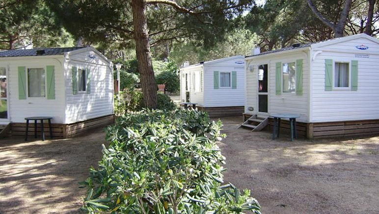 Vente privée Camping 3* Estrellas – Les mobil-homes du camping (photo non contractuelle)