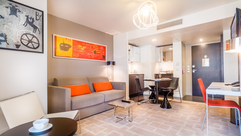 Vente privée Résidence hôtelière Hipark Marseille – Vous séjournerez en appartement pour 4 personnes...