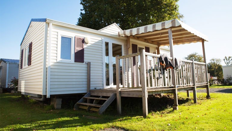 Vente privée Camping 3* Les Alizés – Votre mobil-home Grand confort tout équipé