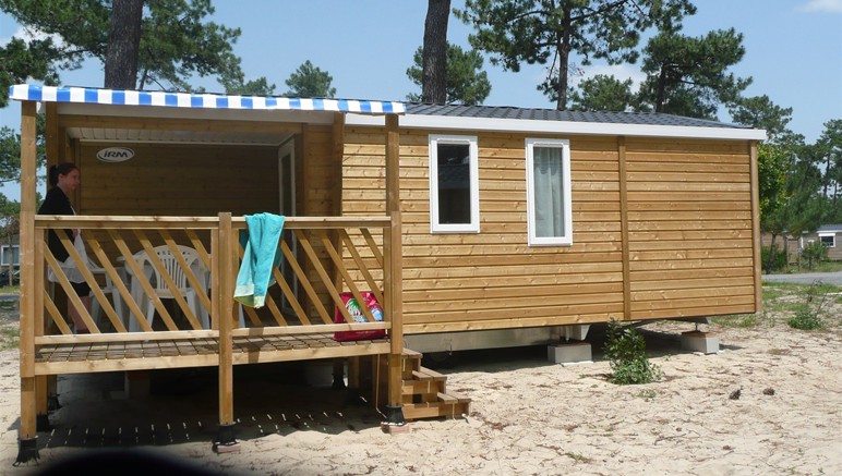 Vente privée Camping 5* Atlantic club Montalivet – Les mobil-homes du camping