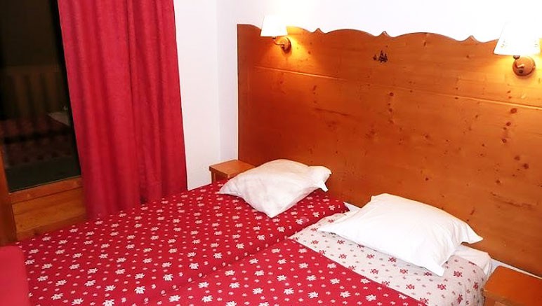 Vente privée Résidence Les Gentianes 3* – La chambre avec deux lits simples