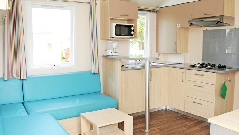 Vente privée Camping 4* l'Escapade – Votre mobil-home pour 6 personnes, confortablement équipé