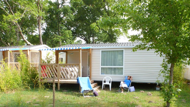 Vente privée Camping 4* La Clairière – Les mobil-homes du camping