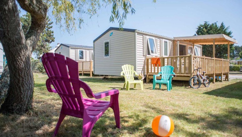 Vente privée Camping 3* Belle Plage – Mobil-home avec terrasse semi-couverte