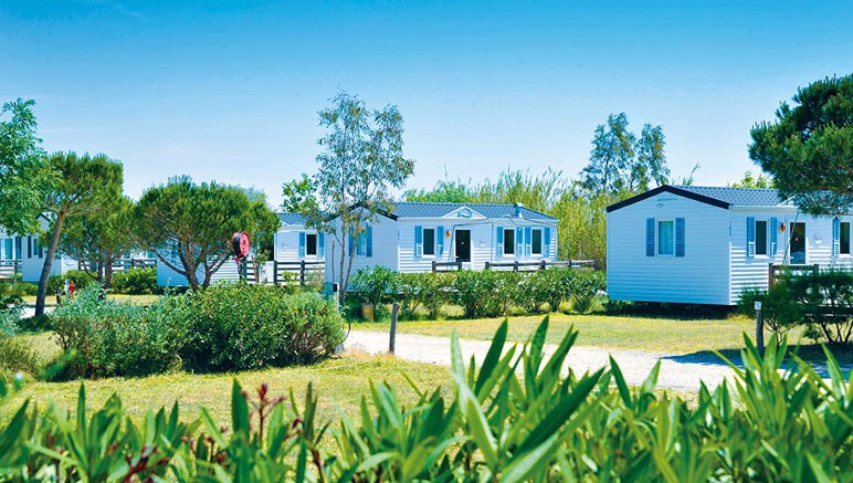 Vente privée Camping 3* Les Fontaines – Les mobil-homes du camping tout confort