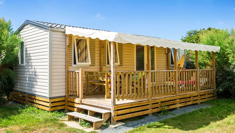 Vente privée Camping 5* Le Loyada – Les mobil-homes Premium du camping, un confort optimisé