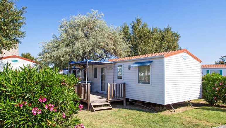 Vente privée Camping 4* Le Beau Rivage – Les mobil-homes du camping avec terrasse