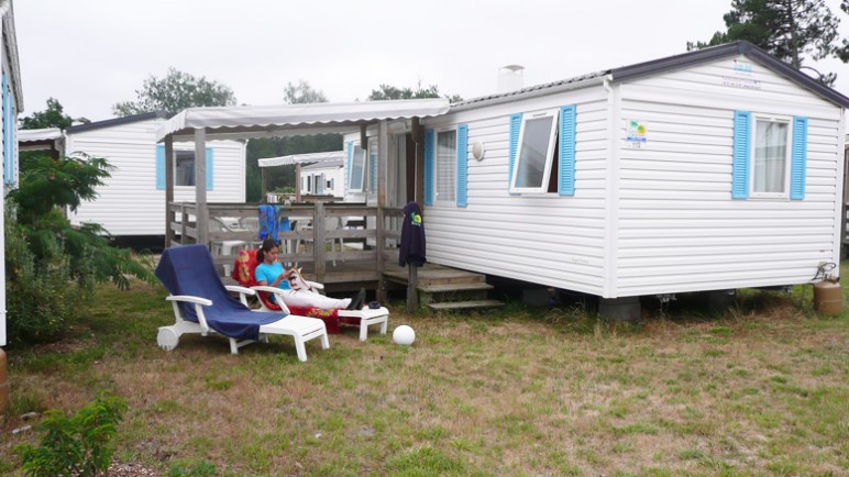 Vente privée Camping 3* Le Braou – Les mobil-homes du camping