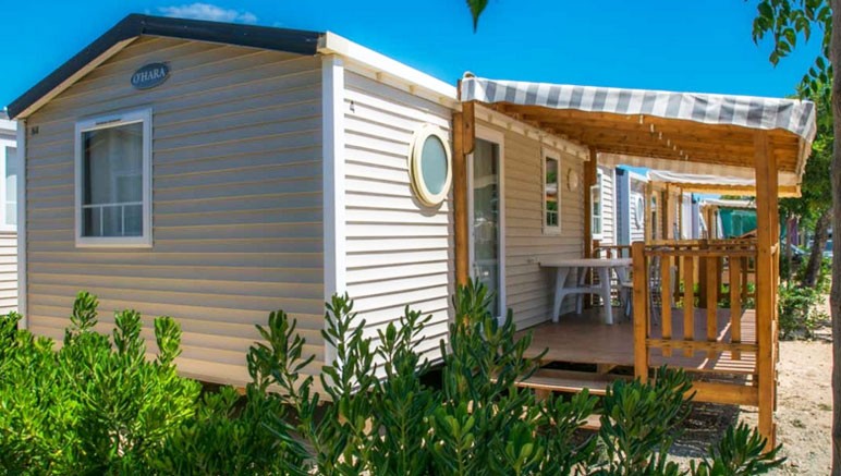 Vente privée Camping 4* Ametlla de Mar – Les mobil-homes du camping avec terrasse