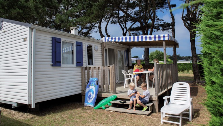 Vente privée Camping 3* L'Océan – Votre Mobil-home avec terrasse semi-couverte