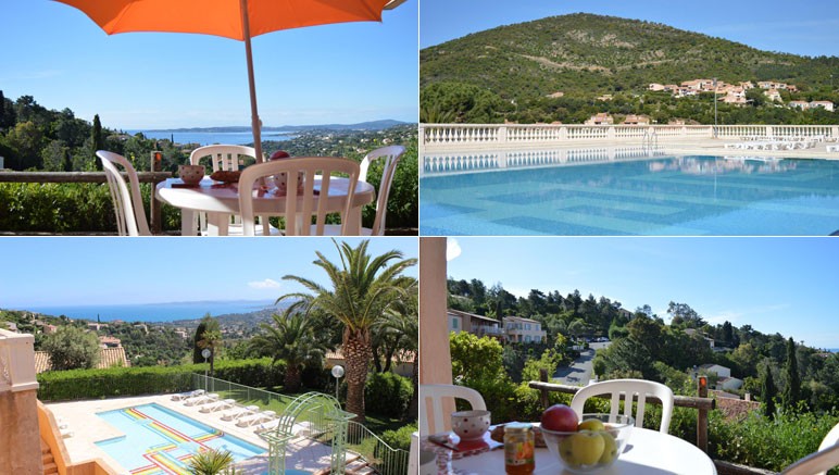 Vente privée Été dans le Golfe de St Tropez – ... Dans une résidence avec une vue imprenable sur la mer (photo variant selon les logements)...