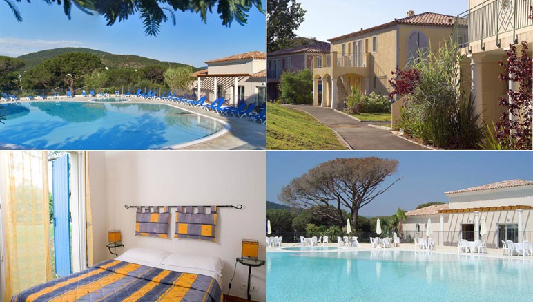 Vente privée Été dans le Golfe de St Tropez – ... Ou en résidence de tourisme avec piscine (photo variant selon les logements)
