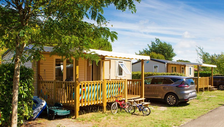 Vente privée Camping 4* Les Grands Pins – Vous séjournerez en mobil-home Grand Confort
