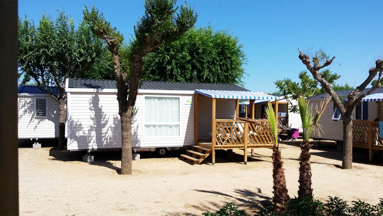 Vente privée Camping 3* de la plage – Les mobil-home du camping...