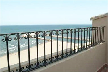 Vente privée Résidence Port SAPLAYA – Balcon avec vue sur la mer